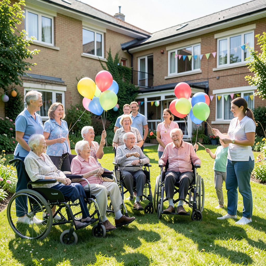 Goring care home celebrates 40 years with community garden party